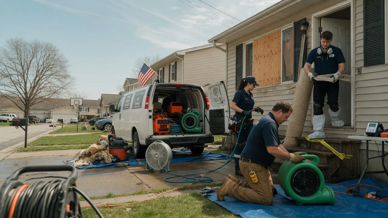 Water Damage Restoration in Wister, OK near me